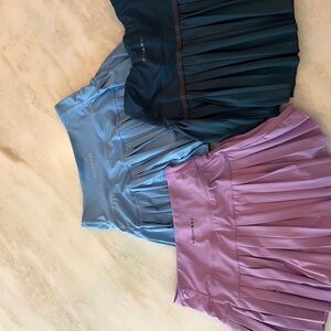 Gold Hinge tennis skirt bundle. No tags on any of them but they are size xs.
